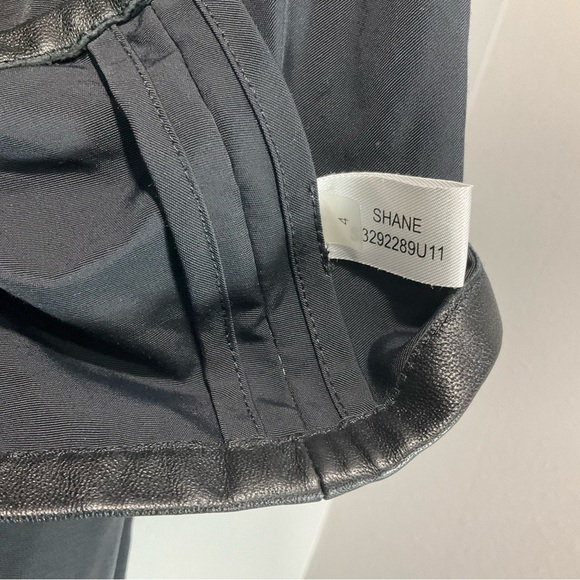 Diane von Furstenberg Shane Tie-Waist Jacket black size 4 - Picture 14 of 15